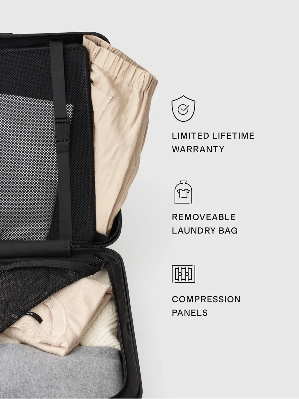 Quince Small Carry-On Suitcase